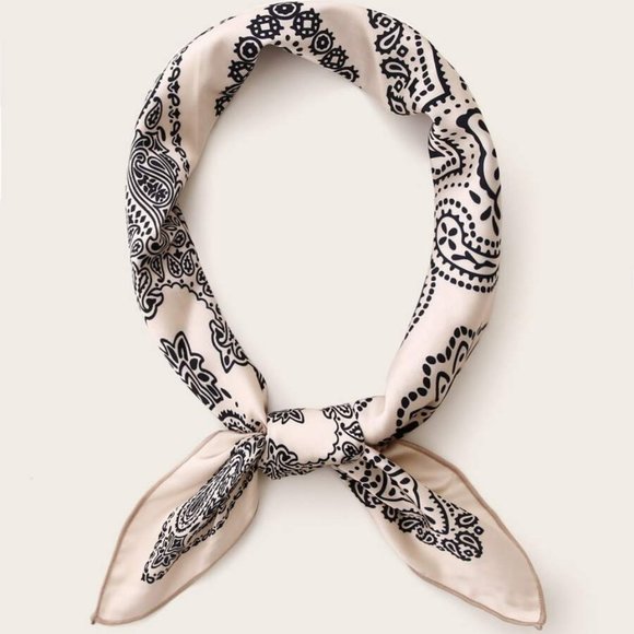 Paisley Print Multi-use Hair Tie - Picture 7 of 7